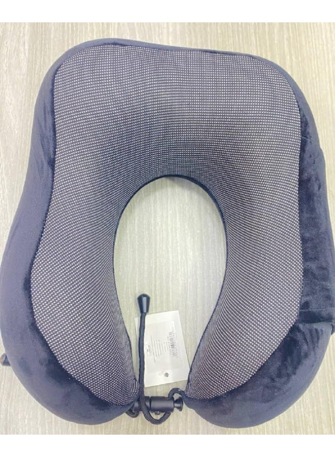 Medical neck pillow with medical foam filling – comes with a smart cover – suitable for comfort while sitting, traveling, and everyday use. - Image 2